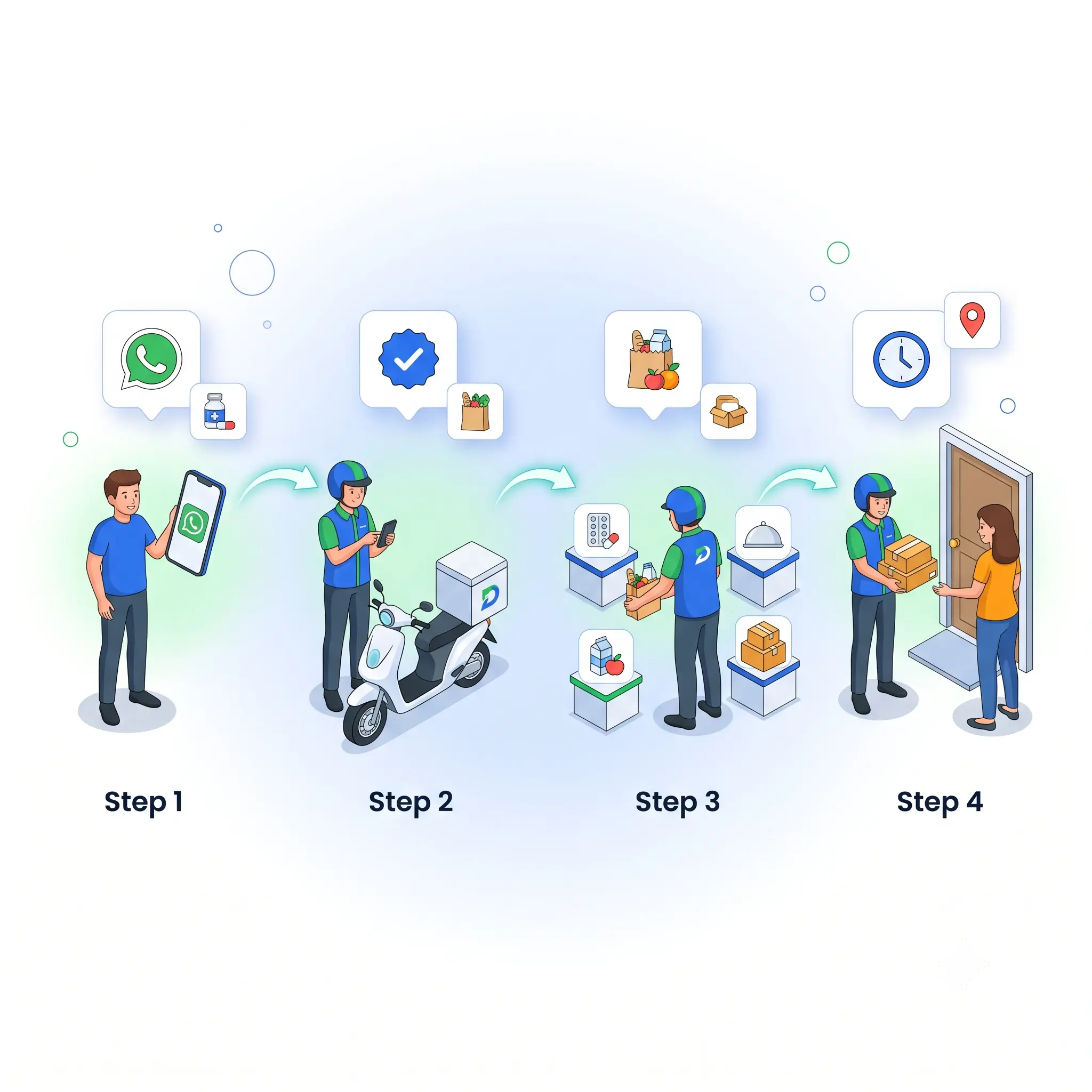 DoorMithra Ordering Process